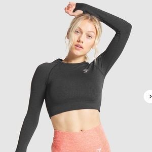 Gymshark vital seamless long sleeve crop top